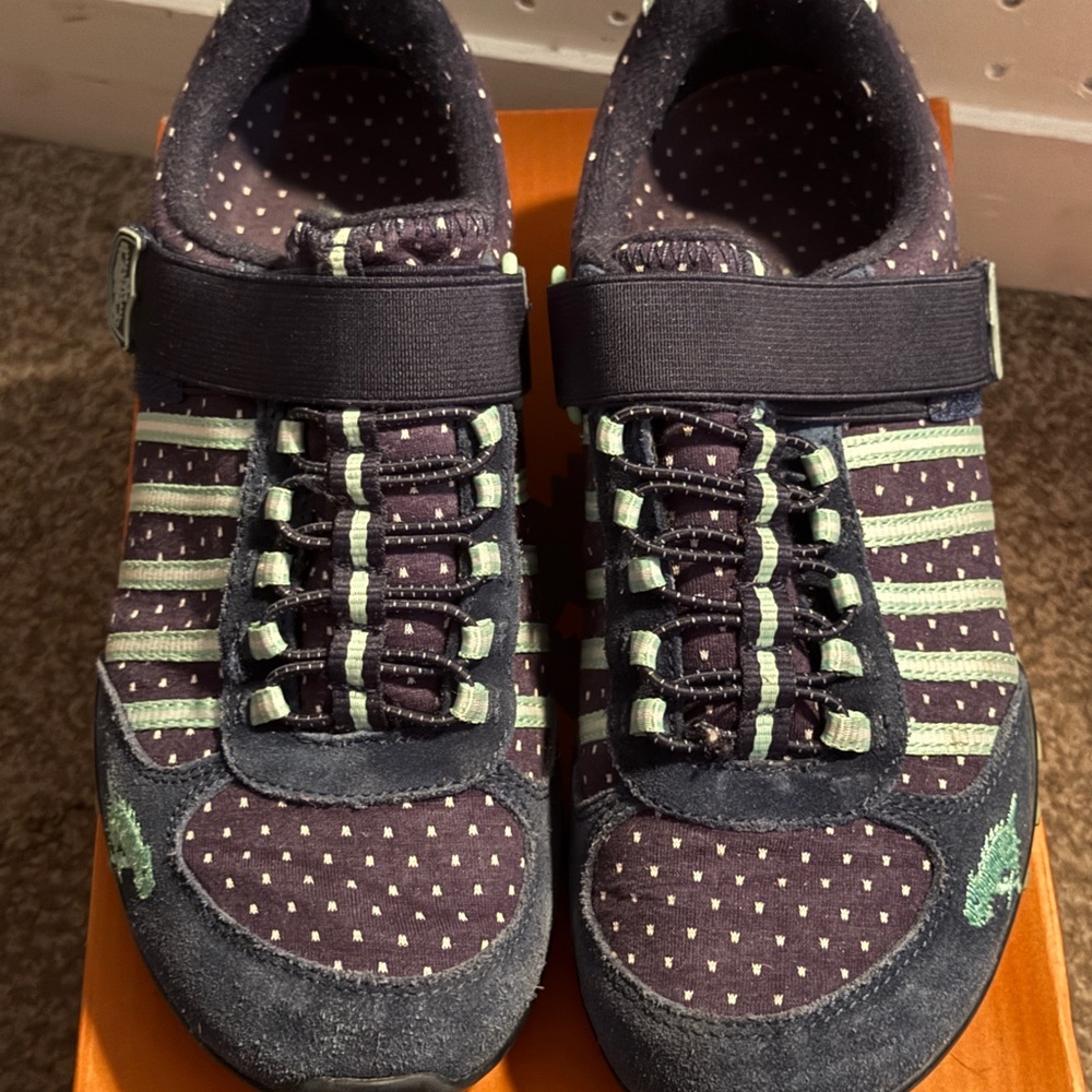 Rocket Dog Blue Polka Dot Sneakers Size 7